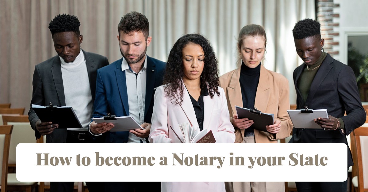 how to become a notary in your state