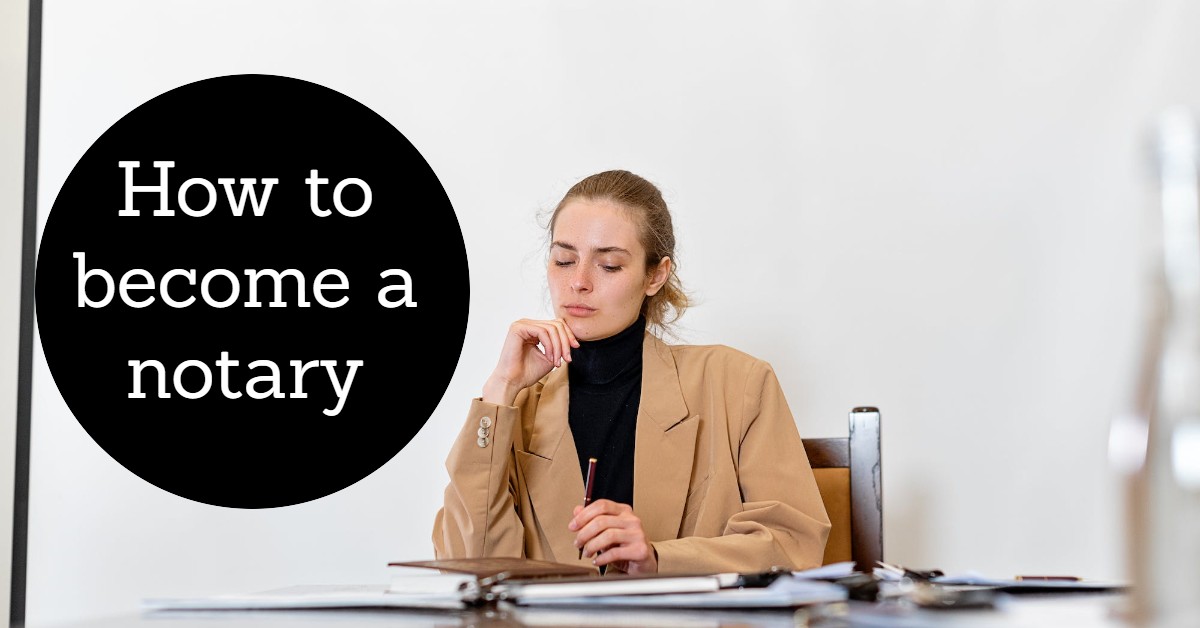 how to become a notary