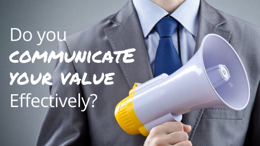 Communicate your values
