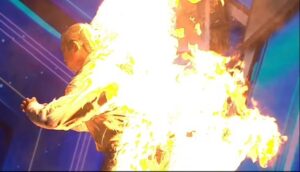 Britain's got talent BGT judges Gasp as man sets himself ablaze during Audition