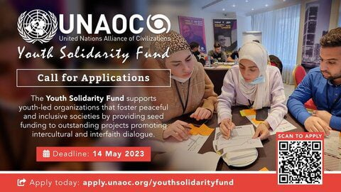United Nations Alliance of Civilizations (UNAOC) Youth Solidarity Fund – Apply For Grant