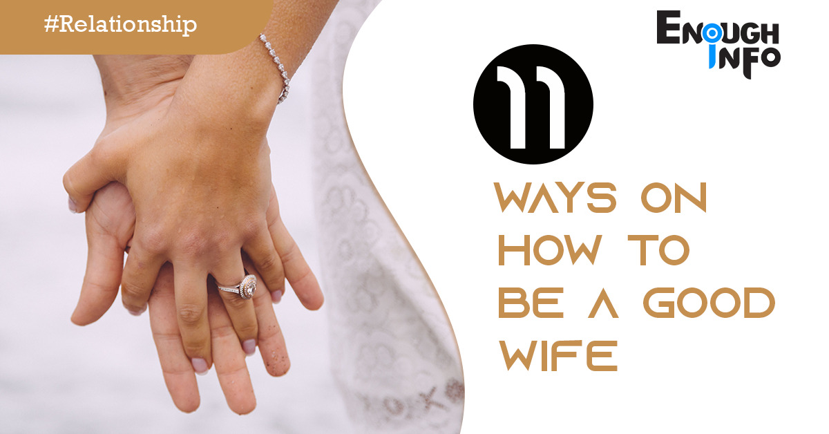 11 Ways on How To Be A Good Wife
