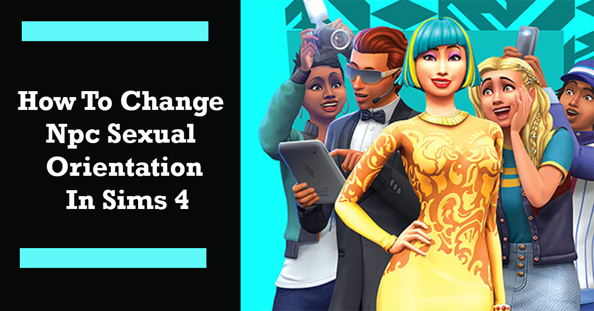 How To Change Npc Sexual Orientation In Sims 4