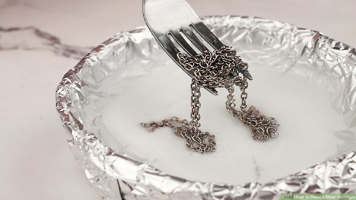 How to clean silver jewelry at home