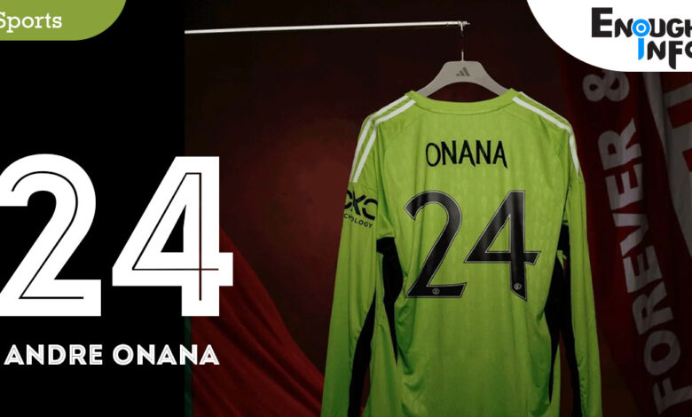 Andre Onana explains why he chose the 24 shirt at Man Utd