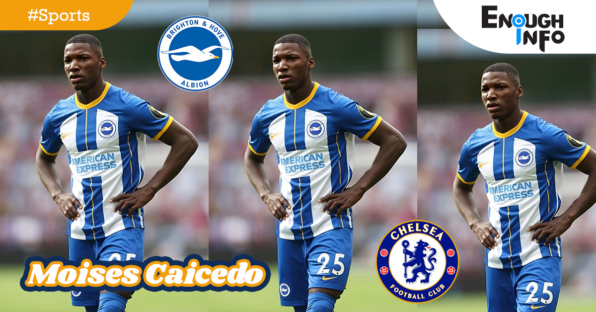 SEE WHY: Brighton reject third bid of £80million from Chelsea for Moises Caicedo