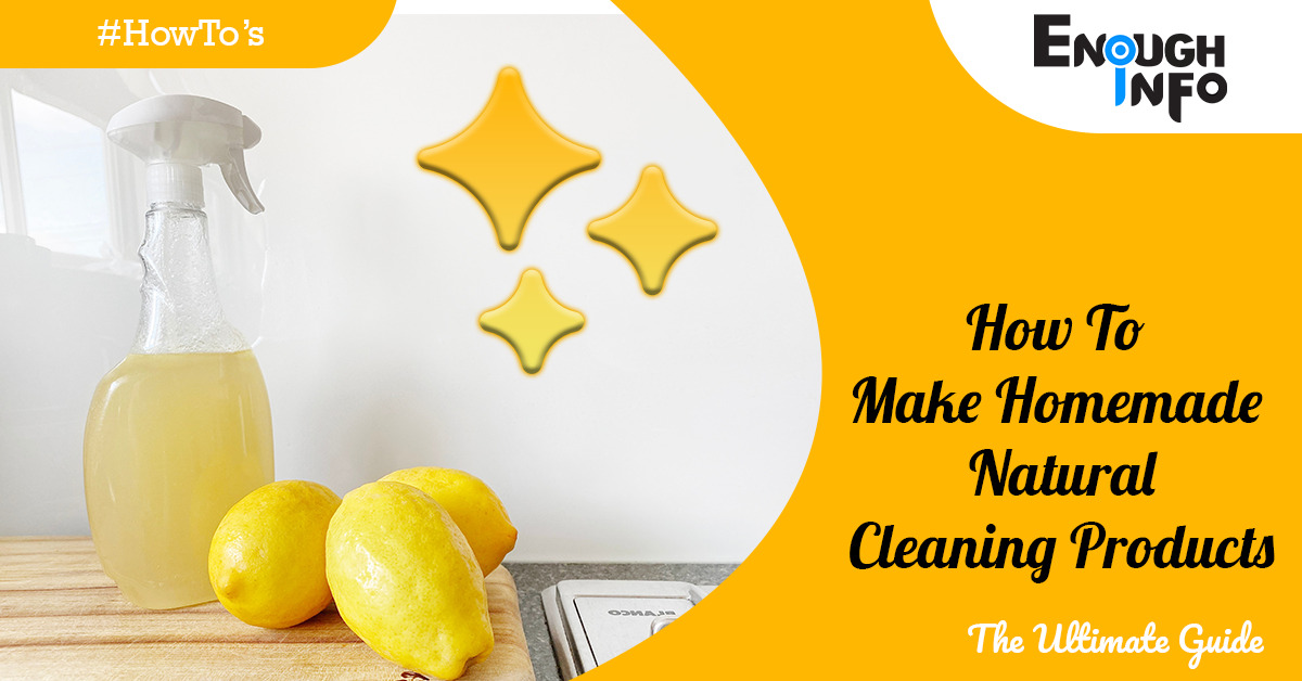 Homemade Natural Cleaning Products