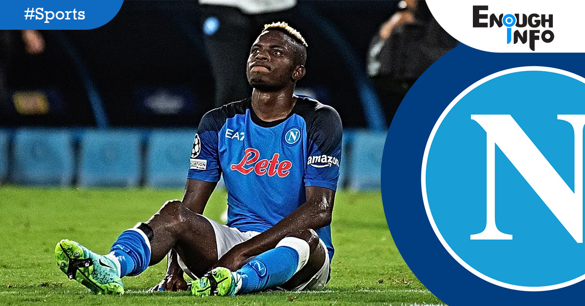 Napoli Gives An Update On Osimhen's Injury
