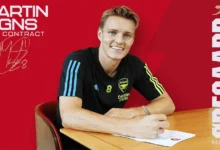 Odegaard becomes Arsenal’s highest-paid player with new Deal