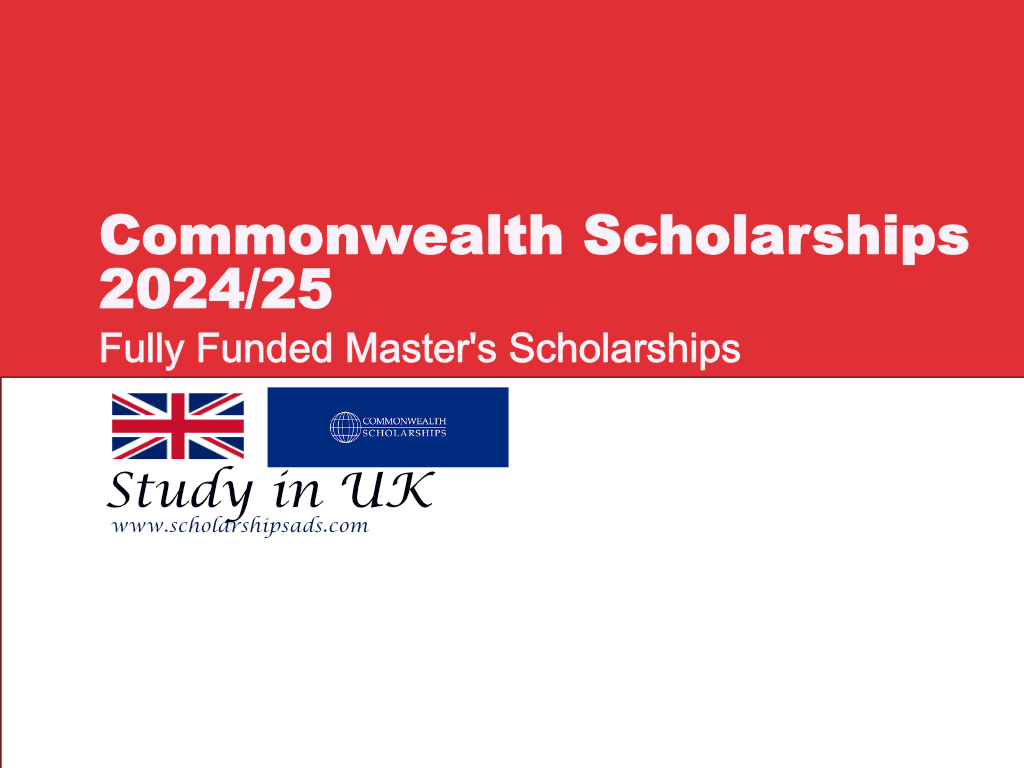 Application for the 2024/2025 Commonwealth Scholarship EnoughInfo