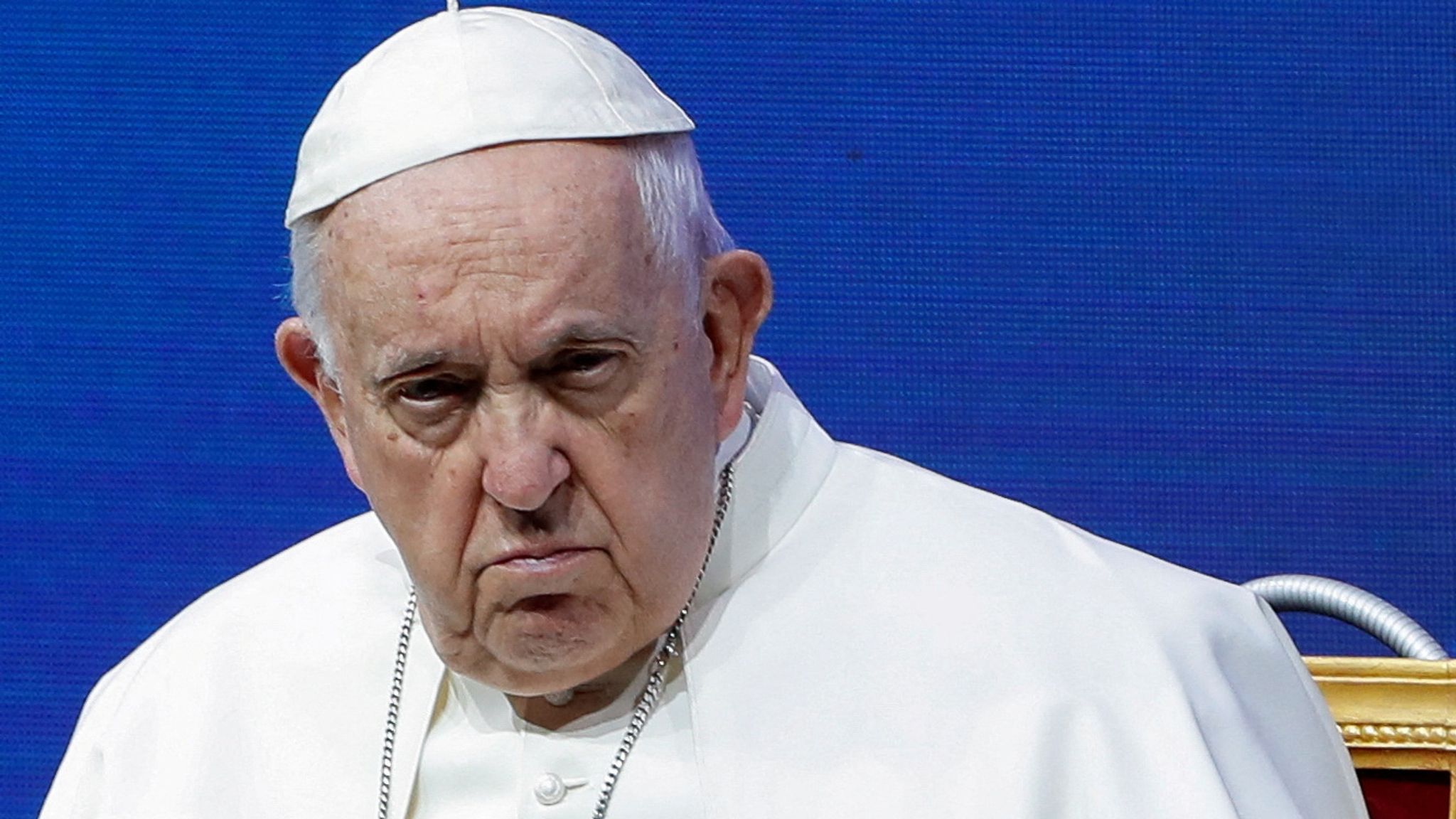 Pope suggests Catholic Church could bless same-sex marriages