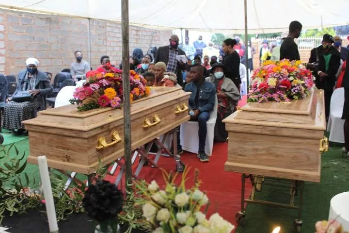 Burial of the deceased