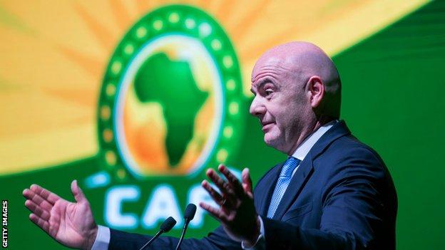 FIFA President, Infantino suggests new dates for 2025 AFCON schedule