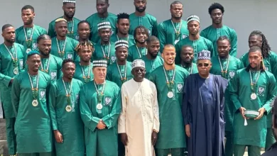 JUST IN: Tinubu rewards Super Eagles with national award, plots of land, flats in Abuja